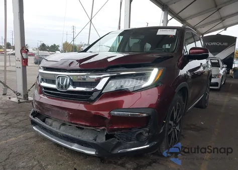 2021 Honda Pilot Awd Elite из США, поврежденный, VIN 5FNYF6H04MB090849